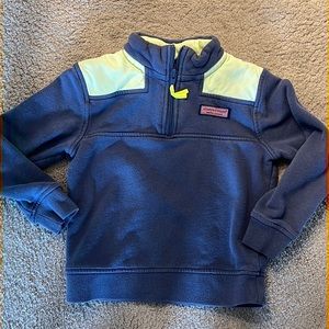 Vineyard Vines Shep Shirt pullover kids sz 5